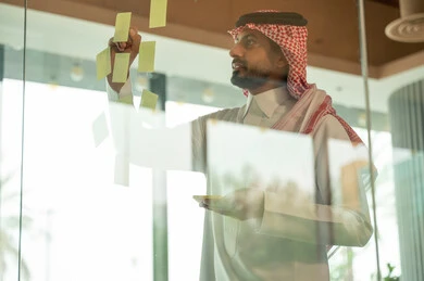 image 344956 writing taking notes colorful sticky notes work environme thumbnail